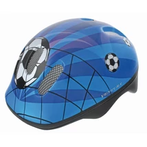 M-Wave Soccer 52-57 cm, gyermek bukósisak, focis kék