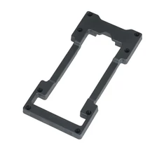 Basil MIK Double Decker rögzítőlemez adapter kosárhoz és táskához, fekete színű