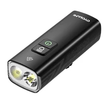 Cyclami BR-1200 USB-ről tölthető első lámpa, alu házas, gumipántos, 1200 lumen, fekete