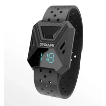 Cyclami HRM70 pulzusmérő jeladó karpánt kijelzővel, ANT+, Bluetooth, fekete