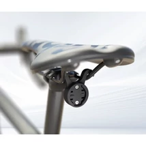 Cyclami S11 lámpatartó konzol nyeregpálcára, műanyag, hátsó, Garmin, fekete