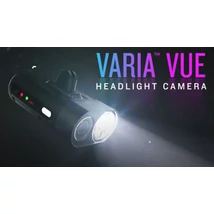 Garmin Varia Vue kamerás első lámpa, 550 lumen, USB-ről tölthető, Bluetooth, ANT+, 4K video, 60fps, fekete
