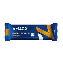 Amacx Energy Nougat Papaya energia szelet, 37g, 1db, papaja ízű
