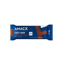 Amacx Fast Bar Chocolate energia szelet, 45g, 1db, csokoládé ízű