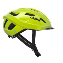 Lazer Codax Kineticore túra, országúti és gravel bukósisak, napellenzővel, bogárhálóval, unisex, unisize (54-61 cm), 270g, neonsárga