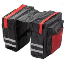 Spyral 20L 2 részes csomagtartó táska, 2x10 liter, fekete - piros
