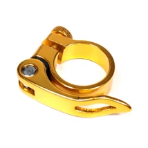 Spyral OEM gyorszáras nyeregcső bilincs, alumínium, 31,8 mm, arany színű
