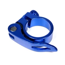 Spyral OEM gyorszáras nyeregcső bilincs, alumínium, 31,8 mm, kék
