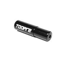 Toopre 5 mm-es fém bowdenház kupak normál- és hosszanti fékbowden-házakhoz, fekete, 1 db