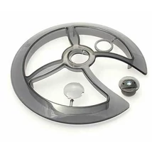 Prowheel Polycarbonat hajtóművédő tárcsa küllős, 46-48 fog, füst színű