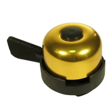 Neuzer műanyag-acél csengő, 40 mm, arany színű