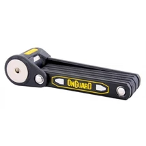 OnGuard K9 8114 colstok lakat, 112,5 / 93 cm, tépőzárral, fekete-sárga