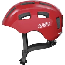 Abus Youn-I 2.0 gyerek bukósisak, LED világítással, S-es méret (48-54 cm), piros