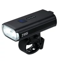 BBB BLS-273i StrikeDuo 2100i USB-ről tölthető első lámpa, távirányítós, gumipántos, 2100 lumen, fekete