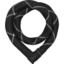 ABUS IVEN Chain integrált kulcsos láncos lakat, 85 cm x 8 mm, fekete