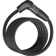 ABUS Numero 5510C számkombinációs sodronyzár, 10 mm x 180 cm, fekete