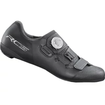 Shimano SH-RC502 férfi országúti kerékpáros cipő, SPD-SL, fekete, 45-ös