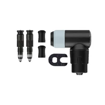 Schwalbe Clik Valve (SCV) presta (szingó) szelepátalakító szett, pumpafejjel, fekete