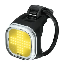 Knog Blinder Mini Cross LED első lámpa, USB-ről tölthető, gumipántos, 50 lumen, fekete