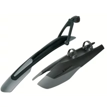 SKS X-Blade és X-Board felpattintható műanyag sárvédő szett alsó- és nyeregcsőre, 29 colos kerékpárokhoz, fekete-szürke