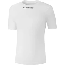 Shimano S.S. Base Layer országúti férfi rövid ujjú mez, fehér, L/XL-es méret