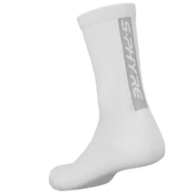Shimano S-Phyre Flash aerodinamikus kerékpáros sportzokni, közepes szárhossz, fehér,  L-XL, 45-48-as méret
