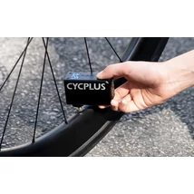 Cycplus AS2 PRO elektromos minipumpa, nyomásmérős, akkumulátoros, 8 bar, minden szeleptípushoz, 120g, fekete