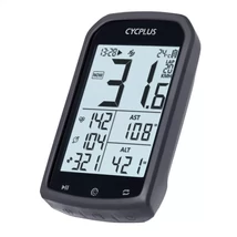 Cycplus M1 GPS kerékpár computer, 16 funkciós, vezeték nélküli, Bluetooth, ANT+, fekete