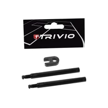 Trivio szelephosszabbító adapter 70mm, fekete (2db)