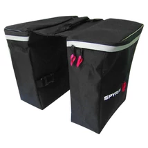 Spyral Tour 20 2 részes csomagtartó táska, 2x10 liter, fekete