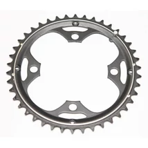 Spyral MTB első lánckerék, 42T, 9s, 104 mm, alumínium, fekete