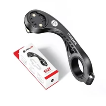 Cyclami S2 computer tartó konzol kormányra, műanyag, GoPro, Garmin, fekete