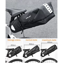 Spyral ESLNF nyeregtáska, 36-55 cm, 15L, fekete