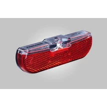 Trelock LS 614 Duo Flat Signal ebike LED hátsó lámpa csomagtartóra, féklámpa funkcióval, 50 mm