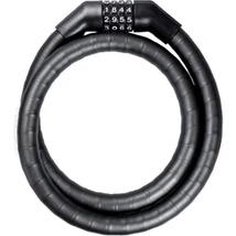 Trelock PK 360 Code számkombinációs görgős zár, 100 cm x 19 mm, vázkonzol nélkül, füst színű