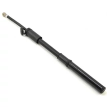 PRO Minipump Hose alumínium minipumpa, 7 bar, presta szelephez, flexibilis pumpacsővel, fekete