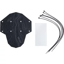 Zefal Shield Lite Front gyorsrögzítésű műanyag MTB első sárvédő, 27,5-28 colos bringákoz, fekete