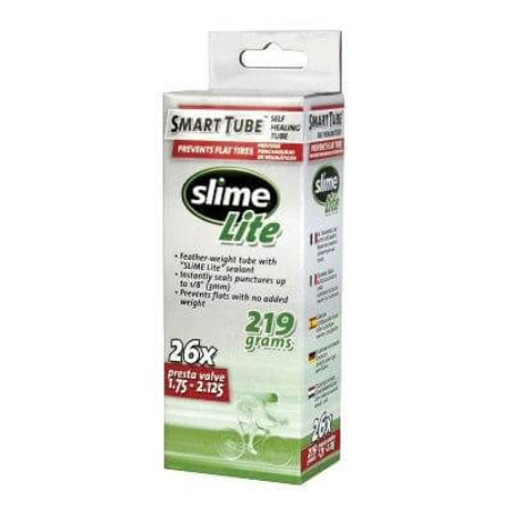 Slime Smart Tube Lite 26 x 1,75-2,125 (47-55x559) defektvédett MTB belső gumi, FV48 (48 mm hosszú szeleppel, presta)