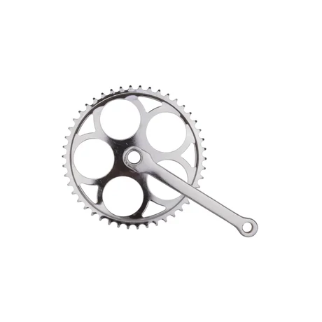 Csepel ékes single speed hajtómű, acél, 46T, 170 mm, krómozott