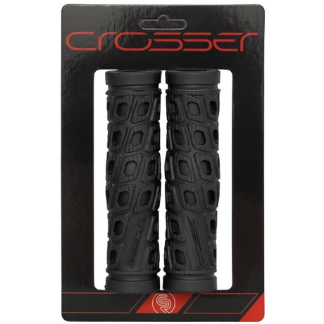Crosser VD-G1011 normál gumi markolat, 130 mm, fekete