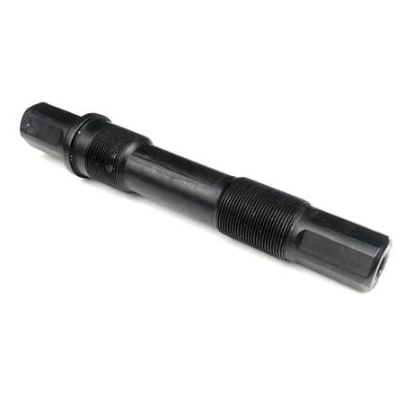 Hauser MX9 BMX középcsapágy tengely, 153,5 mm, acél, fekete