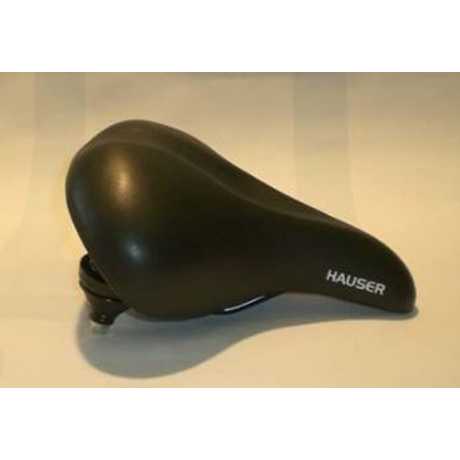 Hauser YL-2785B dupla rugós unisex komfort nyereg 265x220 mm, fekete