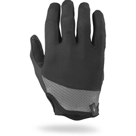 Specialized Body Geometry Trident Long Finger 2016 hosszú ujjú kerékpáros kesztyű, fekete-szürke, M-es méret
