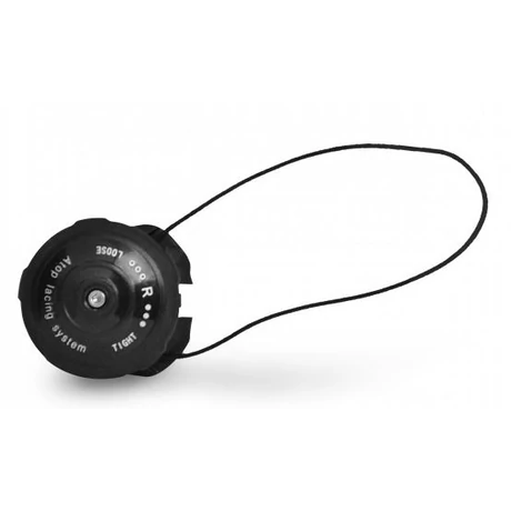 FLR A-A17 Reel Knob gyorsfűző, tekerővel, 40 cm, fekete, párban