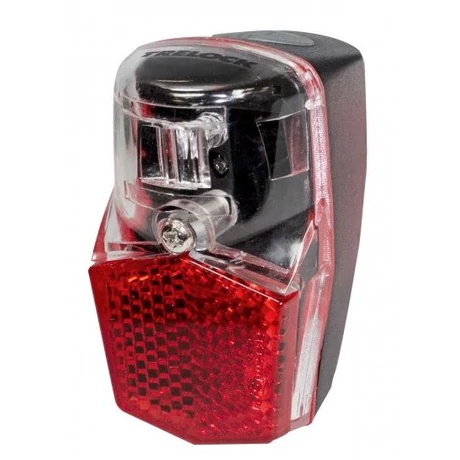 Trelock LS 640 hátsó lámpa, elemes, sárvédőre, power LED, fekete