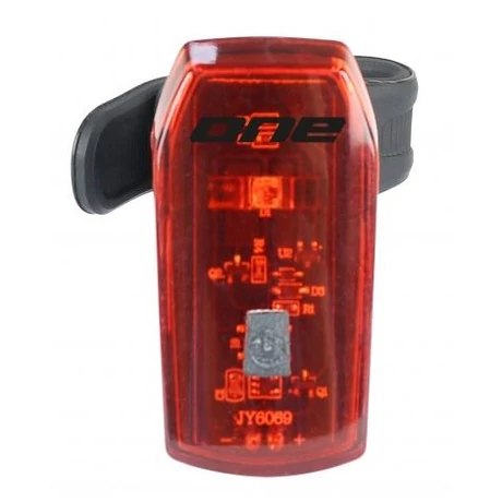 Rock Machine R.Light 10 elemes hátsó lámpa, 1 POWER LED, nyeregcsőre rögzíthető