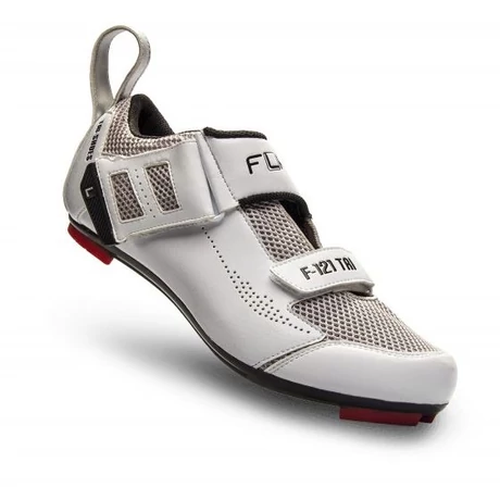 FLR F-121 triatlon-országúti kerékpáros cipő, SPD-SL, fehér, 41-es