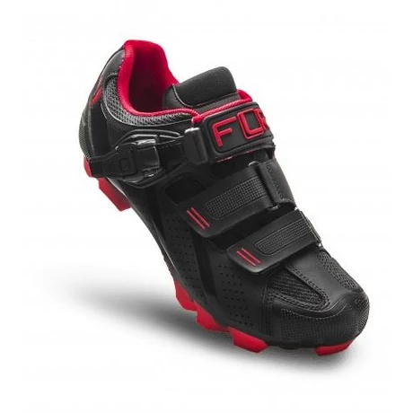 FLR F-65 III MTB kerékpáros cipő, SPD, fekete-piros, 38-as