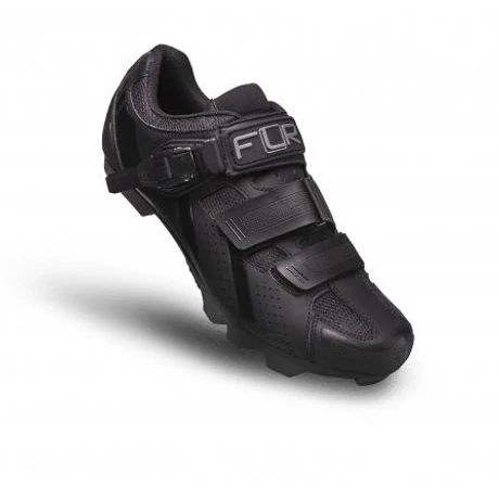 FLR F-65 III MTB kerékpáros cipő, SPD, fekete-szürke, 38-as