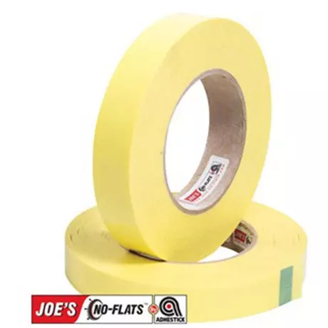 Joe's No-Flats Yellow Rim Tape öntapadós tubeless - és tömlővédő szalag, 9 m x 21 mm